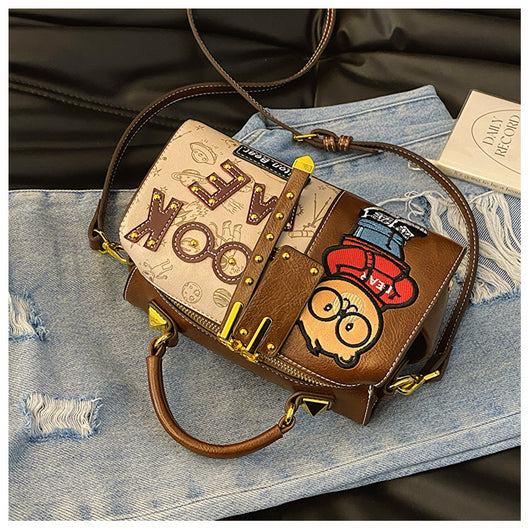 Bolsa de Hombro con Diseño Cartoon Acolchada - Image 25