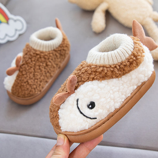 Pantuflas Cálidas Antideslizantes para Bebés y Niños con Diseño Dinosaurio - Image 11