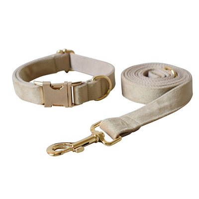 Collar de Terciopelo Nude para Mascotas - Image 9