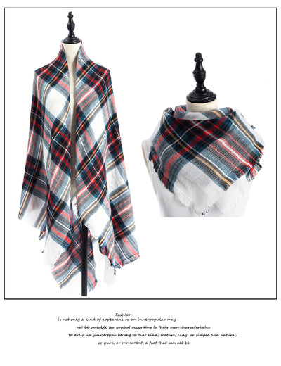 Pashmina Reversible Talla Grande - Chal Doble Cara Suave y Versátil - Image 55
