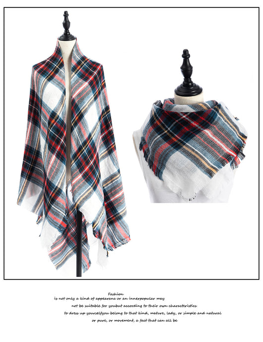 Pashmina Reversible Talla Grande - Chal Doble Cara Suave y Versátil - Image 55