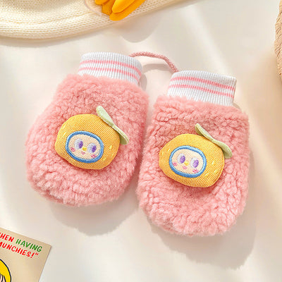 Manoplas Gruesas de Cinco Dedos para Bebé - Guantes de Invierno y Otoño - Image 11