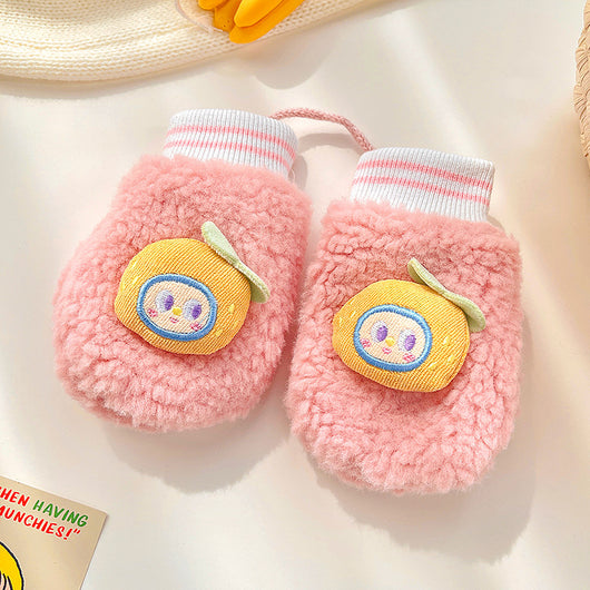 Manoplas Gruesas de Cinco Dedos para Bebé - Guantes de Invierno y Otoño - Image 11