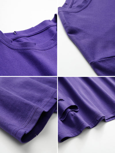 Camiseta Desgarrada Estilo - Image 3
