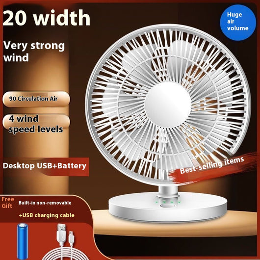 Ventilador Clip Silencioso USB para Escritorio y Dormitorio - Image 15
