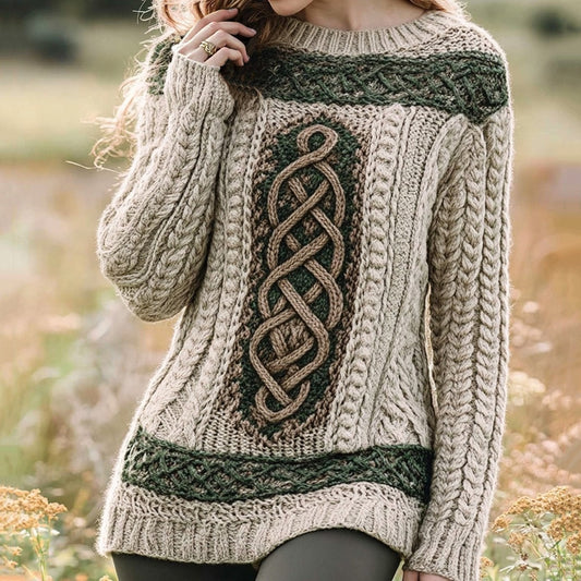 Sudadera Personalizada para Mujer con Cuello Redondo y Mangas Largas