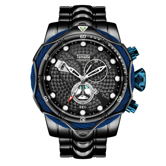 Reloj de Acero Inoxidable para Hombre con Movimiento de Cuarzo - Image 12