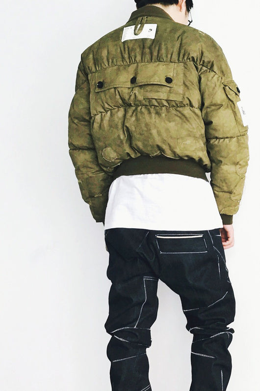 Chaqueta Acolchada de Plumón para Hombre - Abrigo Cálido de Invierno - Image 5