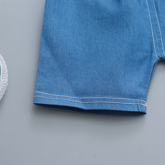 Camisa de Cuadros con Cuello Mao para Niño - Perfecta para el Verano - Image 16