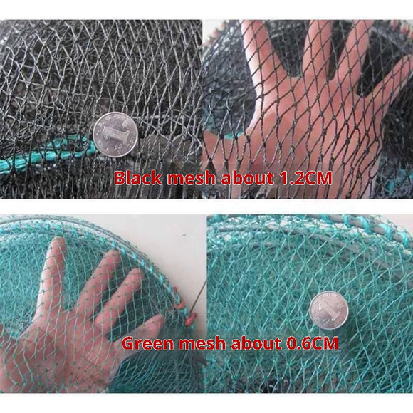 Canasta Plegable para Pesca de Primavera con Jaula Tortuga