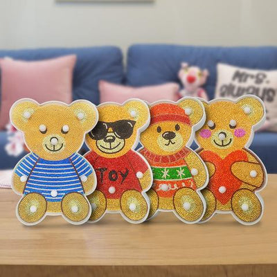 Osito Luminoso LED - Luz Nocturna Infantil