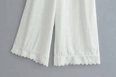 Enterizo con Detalles de Encaje Elegante - Image 3
