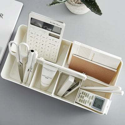 Canasta de Almacenamiento Organizadora Estilo Japonés para Baño y Escritorio - Image 4