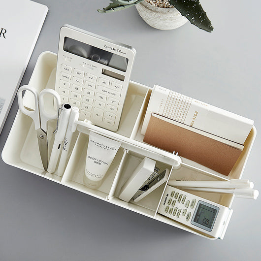 Canasta de Almacenamiento Organizadora Estilo Japonés para Baño y Escritorio - Image 4