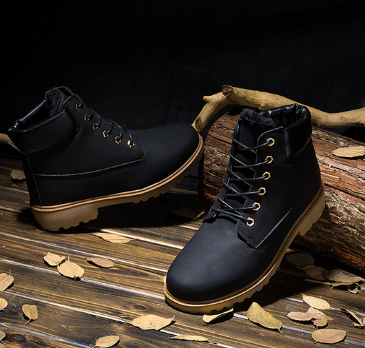Botas Martin de Trabajo para Hombre con Forro Térmico - Resistentes al Frío - Image 4