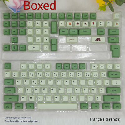 Teclado Mecánico 124 Teclas Matcha - Keycaps PBT Sublimados - Image 21
