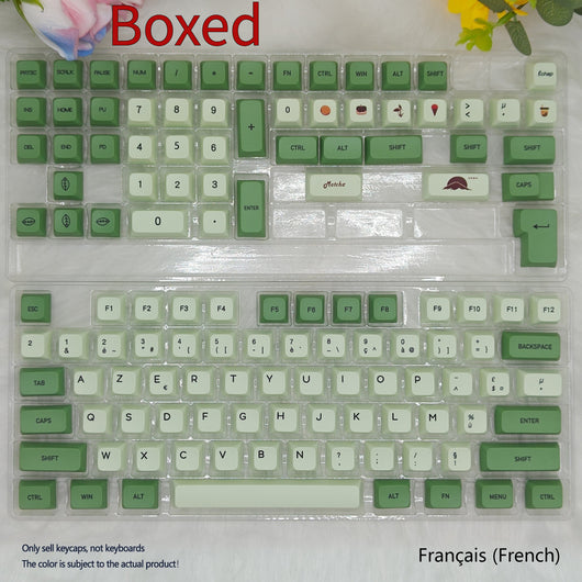 Teclado Mecánico 124 Teclas Matcha - Keycaps PBT Sublimados - Image 21