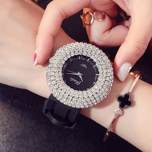 Reloj de Mujer Coreano con Diamantes y Cielo Estrellado de Lujo - Image 3