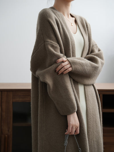 Cardigan Mujer Manga Larga Color Sólido Casual - Image 19