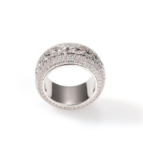 Anillo Cubano Giratorio