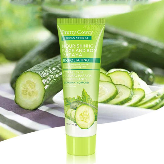 Gel Exfoliante Facial y Corporal de Pepino, Coco y Papaya - Image 2