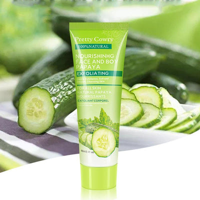Gel Exfoliante Facial y Corporal de Pepino, Coco y Papaya - Image 2