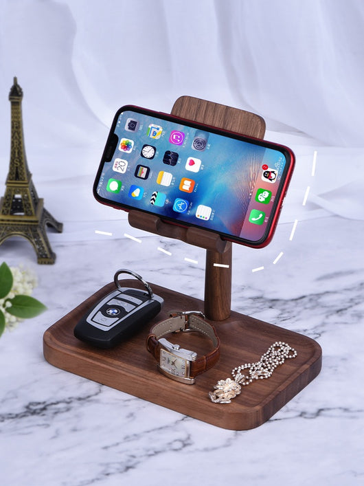 Soporte de Madera para Teléfono Móvil - Diseño Creativo y Funcional - Image 8