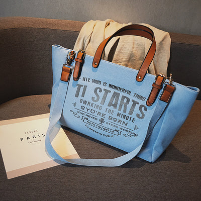 Bolsa Mensajero de Lona - Cartera Tote Elegante para Hombre y Mujer - Image 7