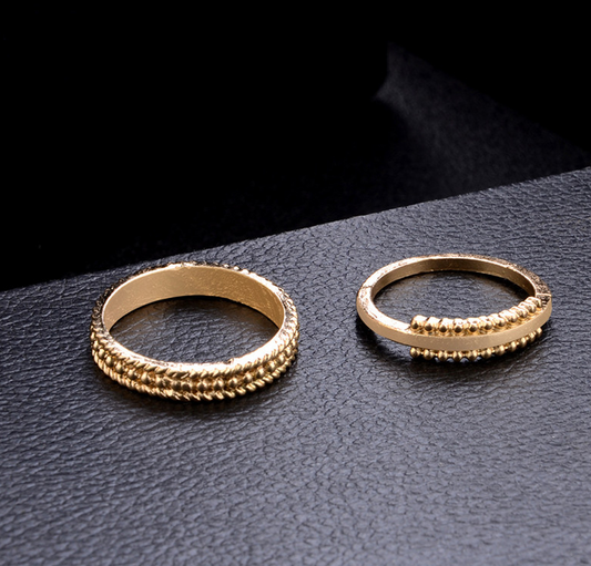 Anillo Doble Elegancia Europa-Estados Unidos - Image 2
