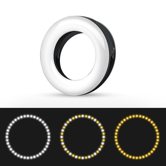 Aro de Luz LED para Selfies - Iluminación Profesional para Fotografía y Transmisiones en Vivo