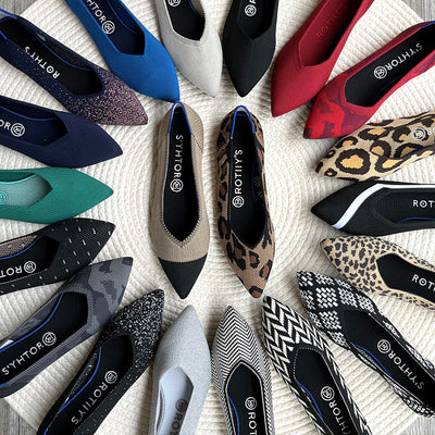 Zapatos de Tacón Punta Fina Tejidos Livianos para Mujer - Image 33