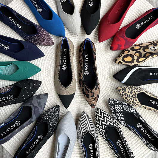 Zapatos de Tacón Punta Fina Tejidos Livianos para Mujer - Image 33