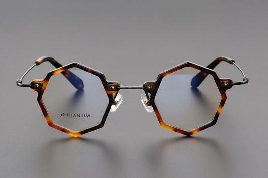 Gafas Retro Ultraligeras de Titanio Puro con Lentes para Miopía - Image 12
