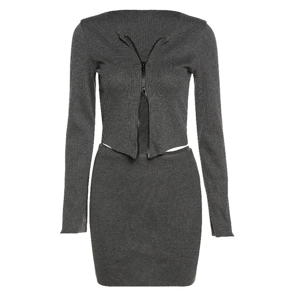 Falda Envolvente Traje Casual