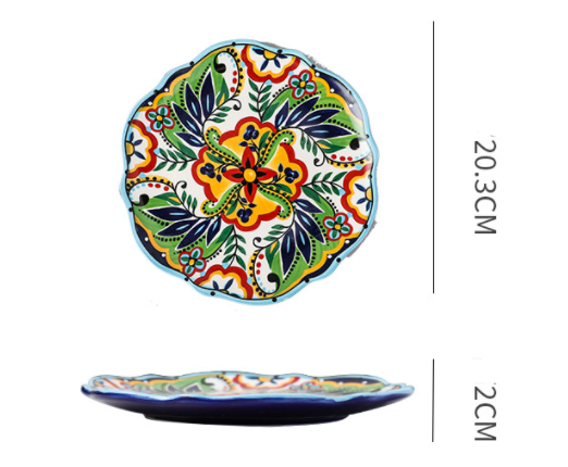 Vajilla Cerámica Bohemia con Diseño Artesanal - Image 16