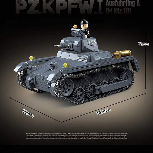 Juego de Construcción Tanque Militar - Bloques Armables - Image 3