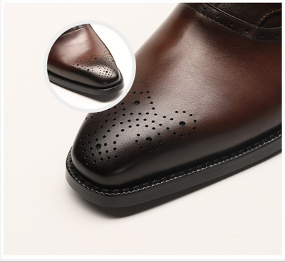 Botas Martin de Cuero con Remaches - Estilo Urbano para Hombre - Image 3
