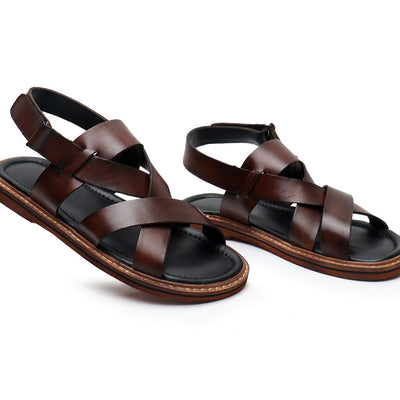 Sandalias Casuales de Cuero Genuino para Hombre - Comodidad de Verano - Image 4