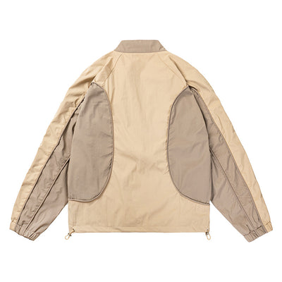 Chaqueta Casual Patchwork para Hombre - Estilo Outdoor Versátil - Image 2