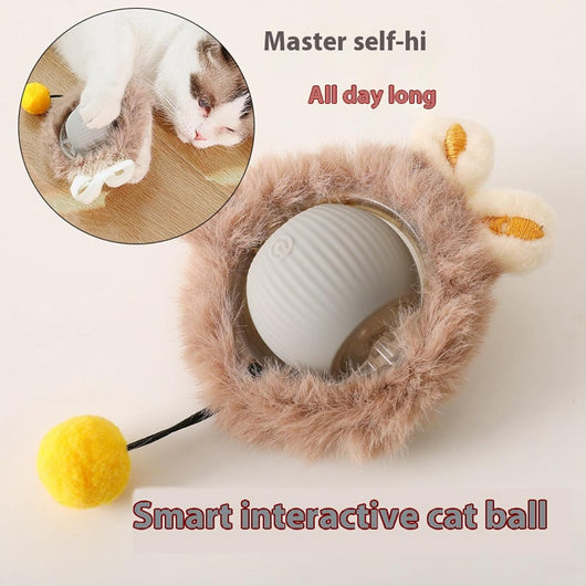 Juguete Interactivo Automático para Perros - Pelota Rodante Inteligente con Cuerda - Image 6