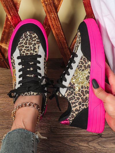 Zapatillas Skate Leopardo Unisex - Estilo Retro Casual Deportivo Personalizado - Image 33
