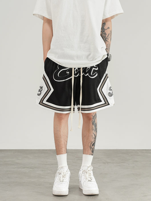 Shorts de Baloncesto con Malla Reforzada y Bordados - Image 6