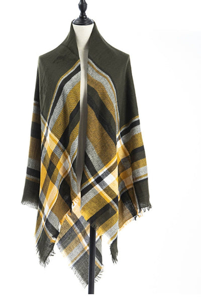 Pashmina Reversible Talla Grande - Chal Doble Cara Suave y Versátil - Image 44