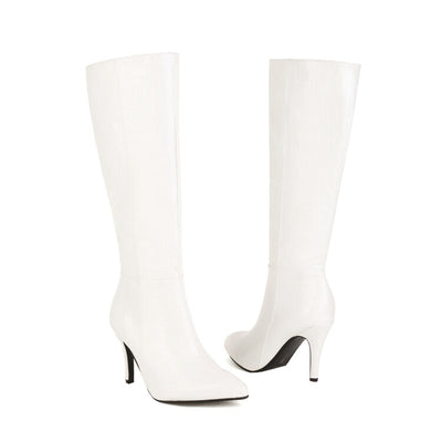 Botas de Tacón Fino Súper Alto Estilo Europeo y Americano - Image 6