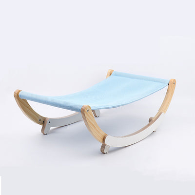 Hamaca para Gatos de Madera Maciza Transpirable - Cama Versátil para Todas las Estaciones - Image 9