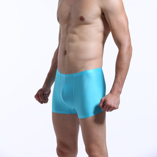 Calzoncillos de Seda Transpirables Semitransparentes para Hombre - Image 6