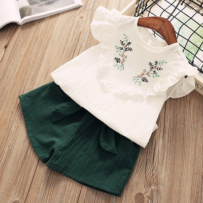 Conjunto Infantil de Niña: Playera y Pantalón Cómodo - Image 28