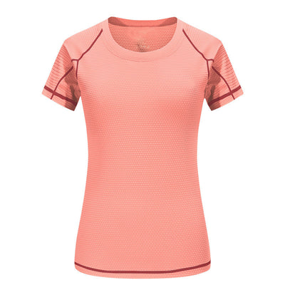 Camiseta Manga Corta de Seda para Hombre - Secado Rápido Cuello Redondo - Image 17