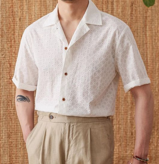 Playera Fresca de Algodón Puro Transpirable para Verano - Image 15