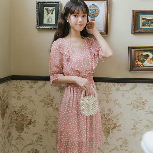 Vestido Floral Elegante